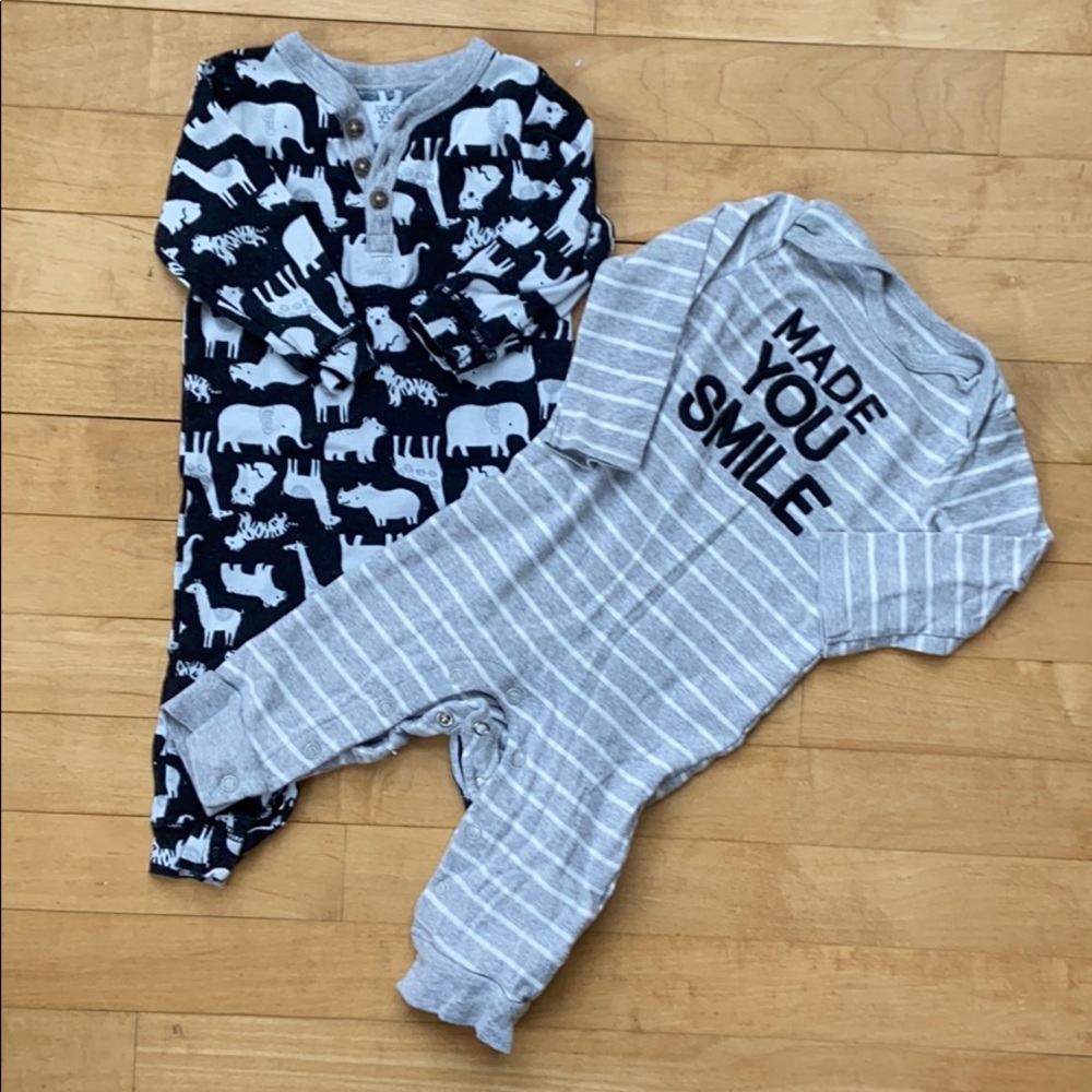 Two Carter’s One Piece Outfits
